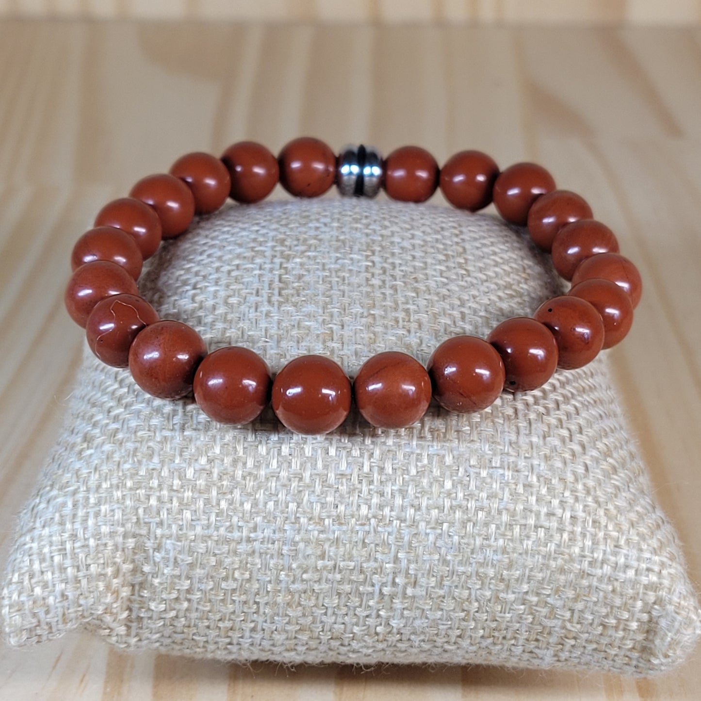 Bracelet Jaspe rouge