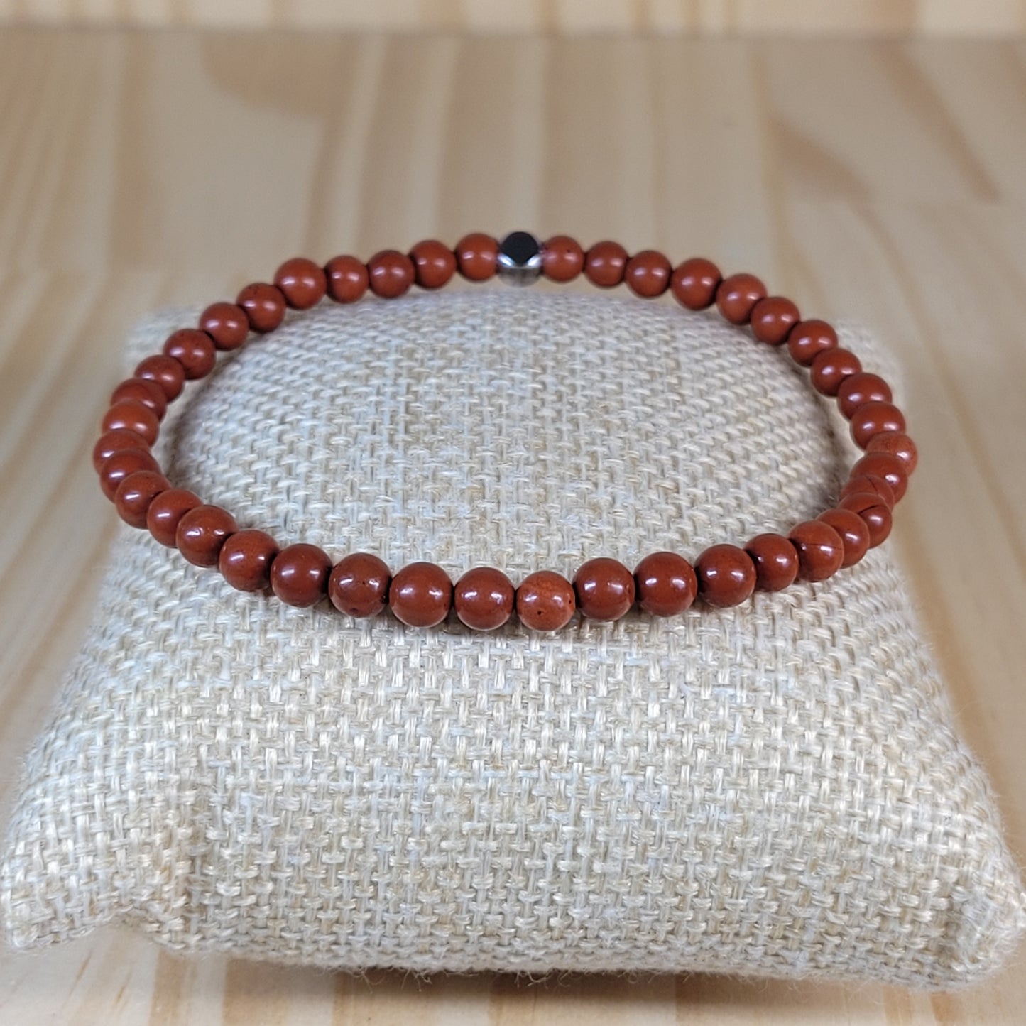 Bracelet Jaspe rouge