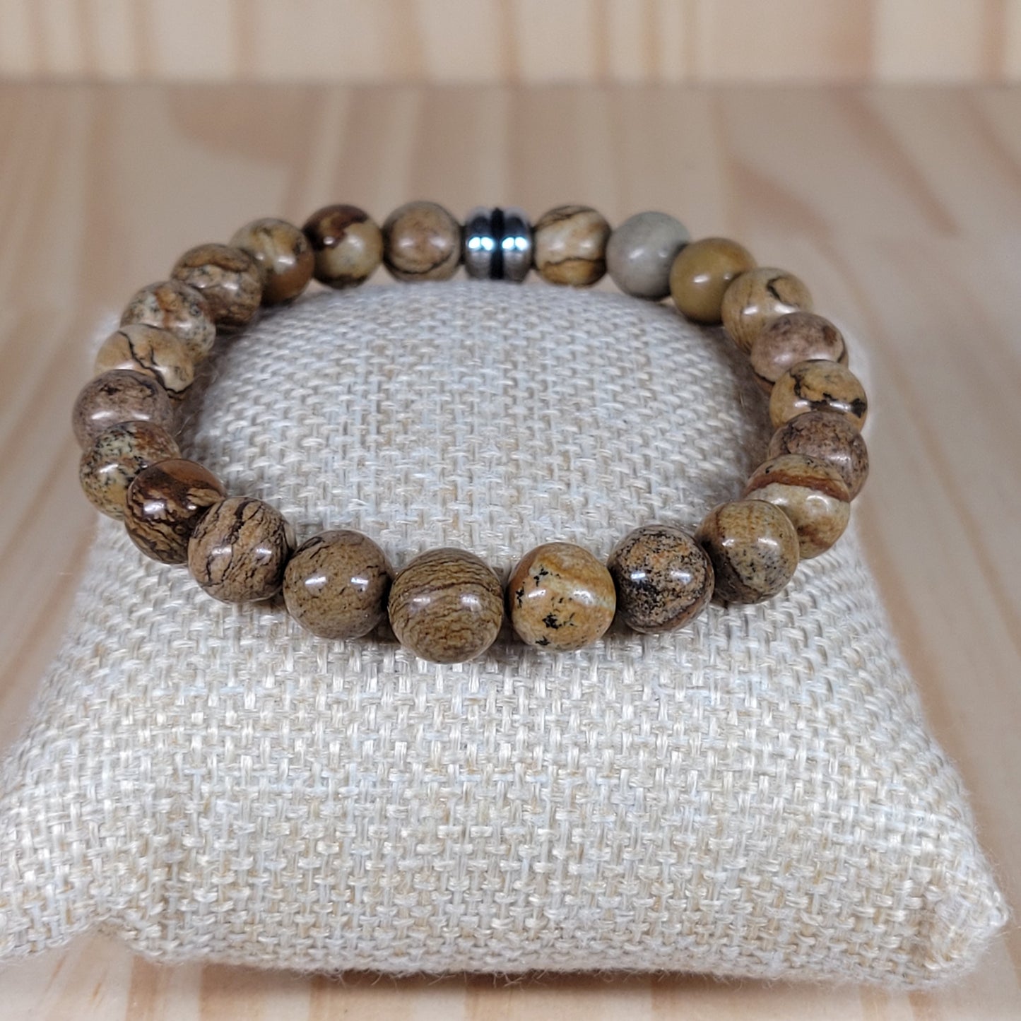 Bracelet Jaspe paysage