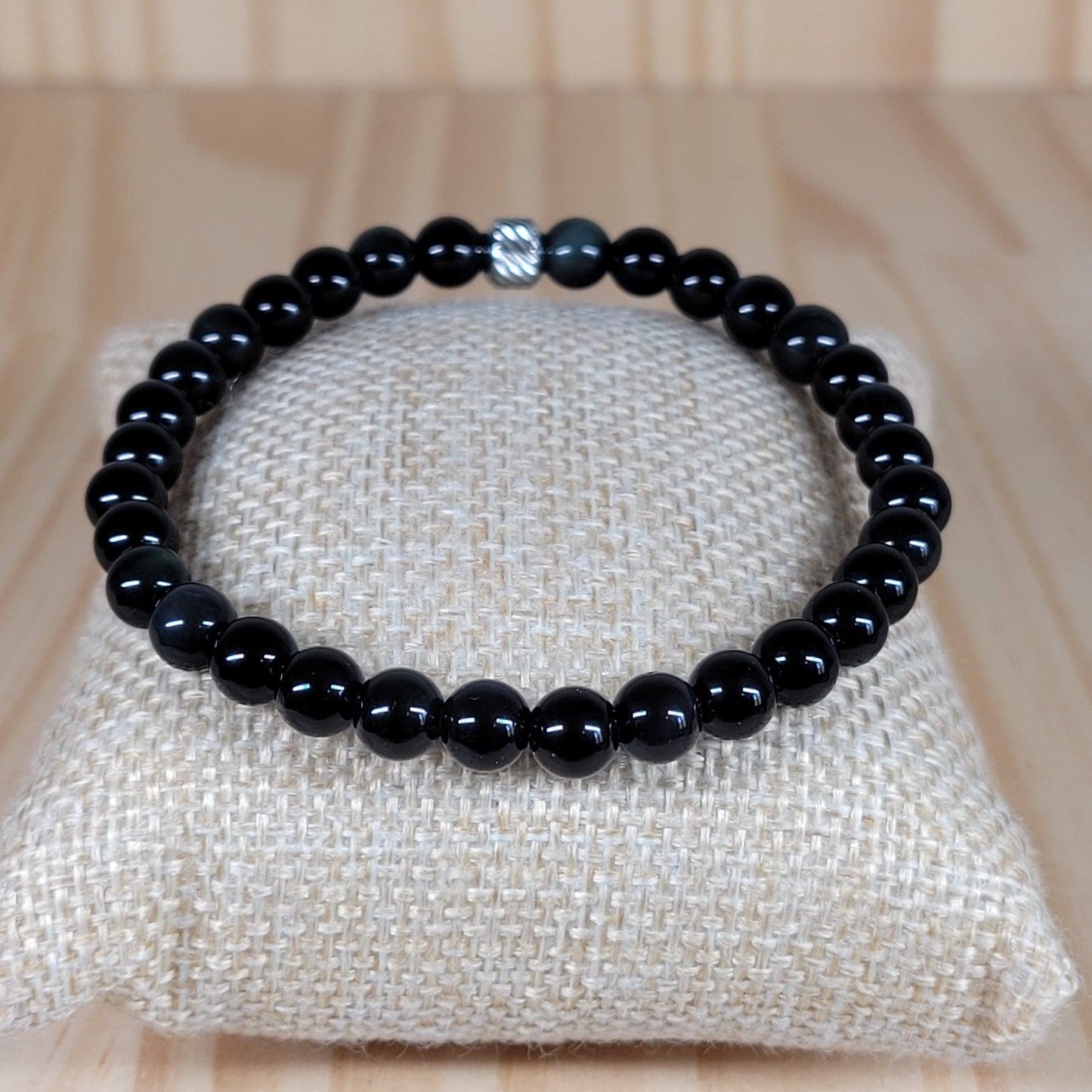 Bracelet Obsidienne