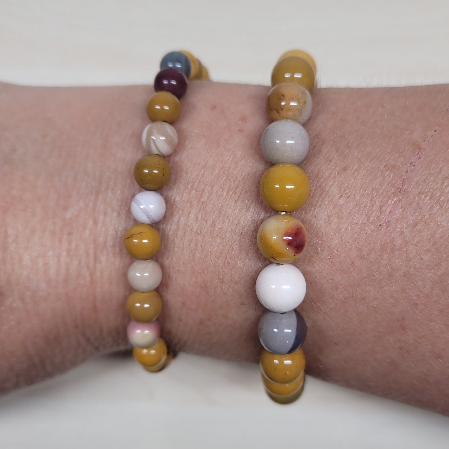 Bracelet Jaspe mokaite