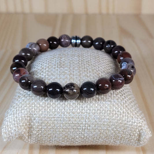 Bracelet Bois Fossile