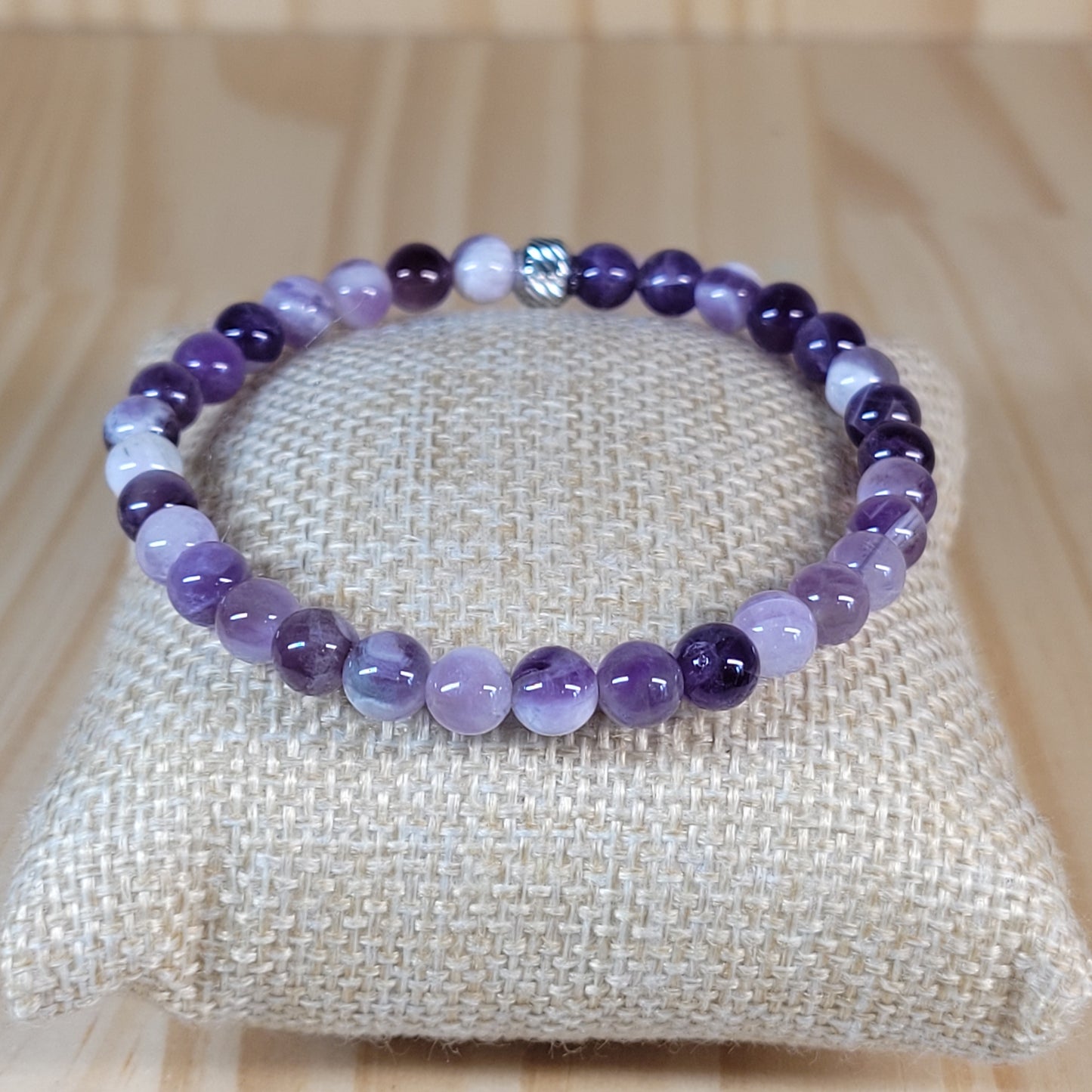 Bracelet Améthyste rubanée