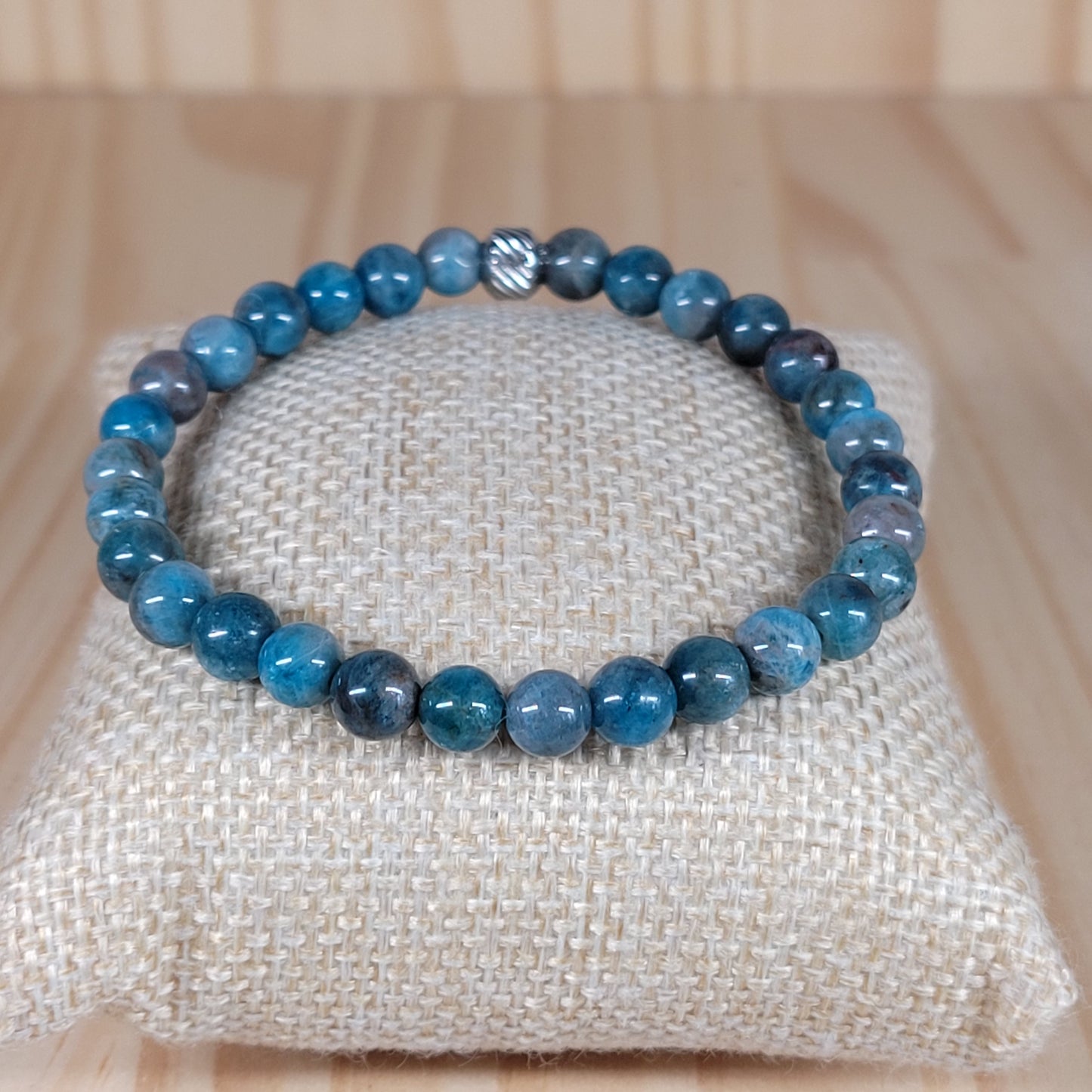 Bracelet Apatite Bleue