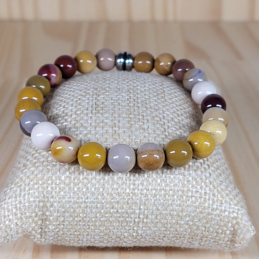 Bracelet Jaspe mokaite