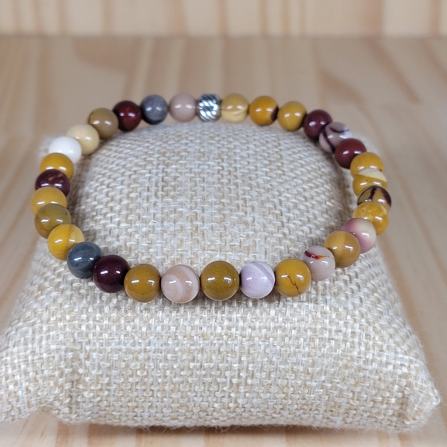 Bracelet Jaspe mokaite