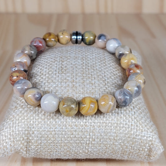 Bracelet Agate Crazy Lace