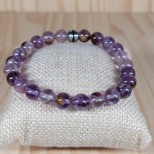 Bracelet Améthyste fantôme