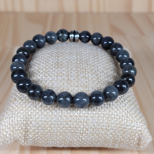 Bracelet Labradorite foncée