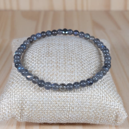 Bracelet Labradorite foncée