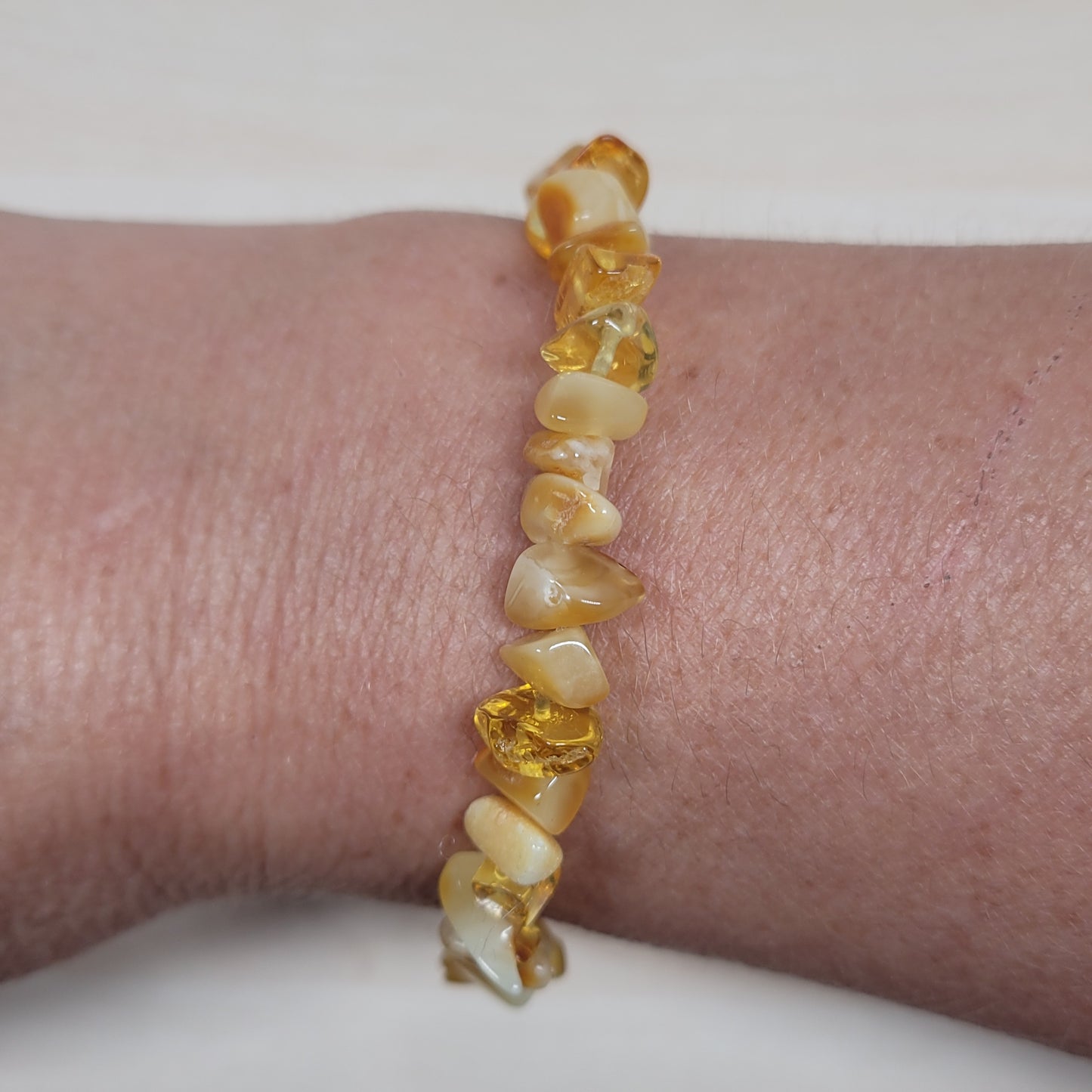 Bracelet Ambre baroque