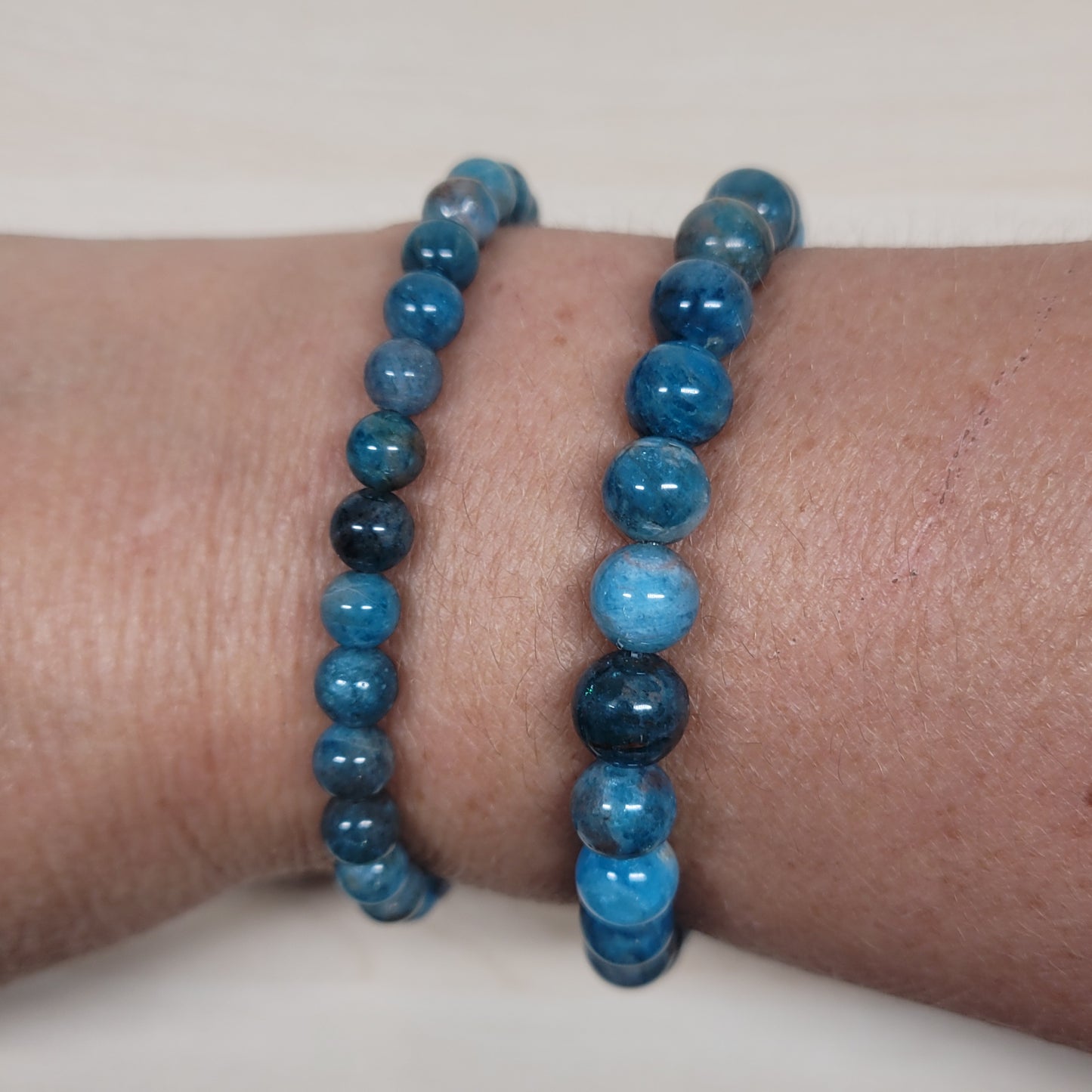 Bracelet Apatite Bleue