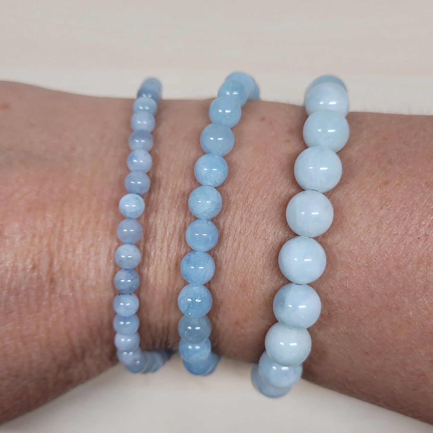 Bracelet Aigue marine