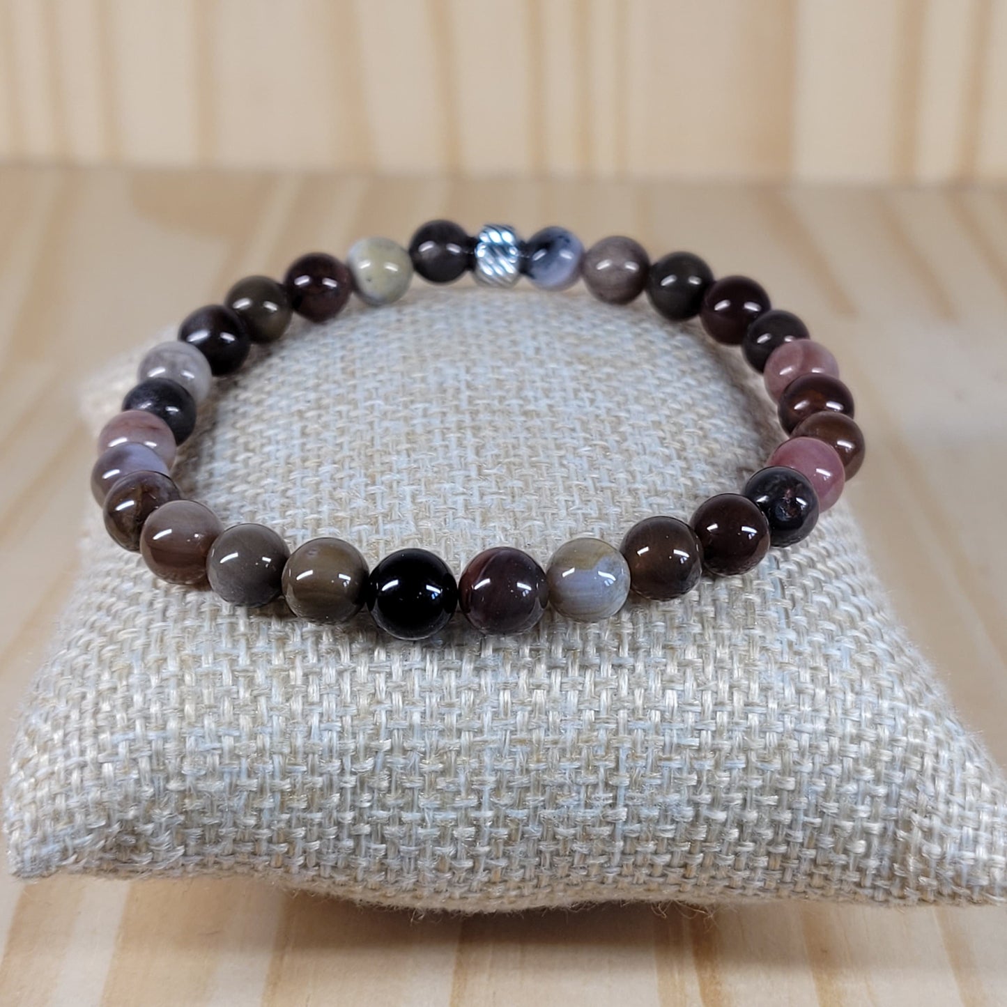 Bracelet Bois Fossile