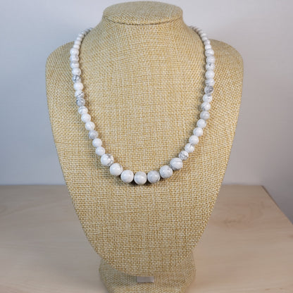 Collier Howlite Dégradé