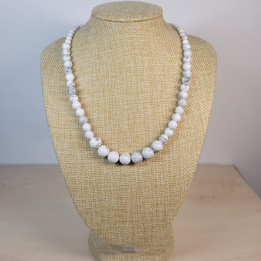 Collier Howlite Dégradé