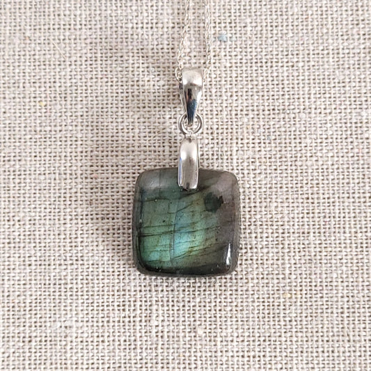 Pendentif Labradorite – Argent 925