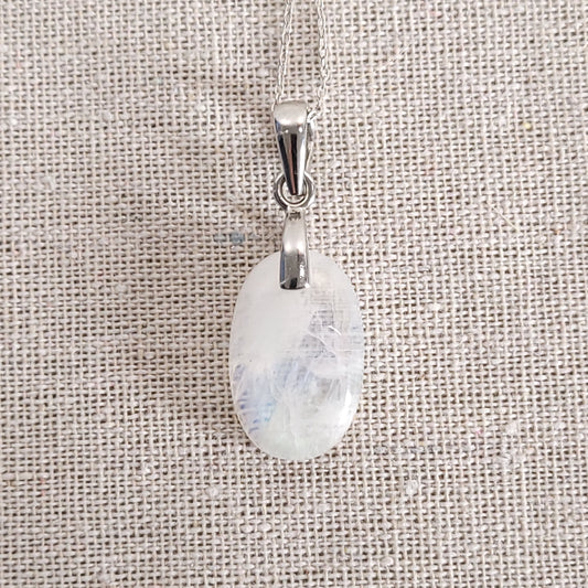 Pendentif Pierre de lune – Argent 925