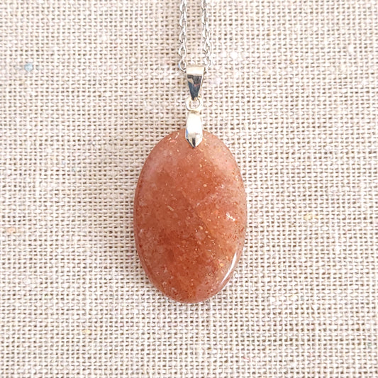 Pendentif Pierre de soleil – Argent 925