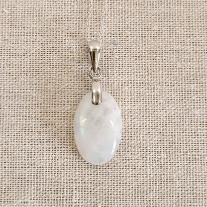 Pendentif Pierre de lune – Argent 925