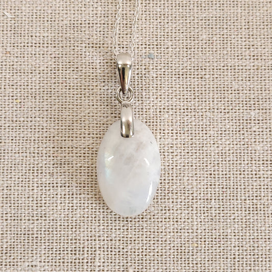 Pendentif Pierre de lune – Argent 925