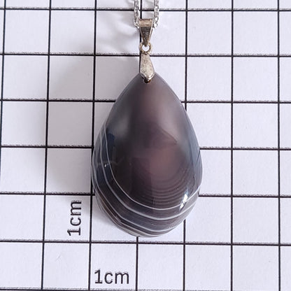 Pendentif Agate – Argent 925
