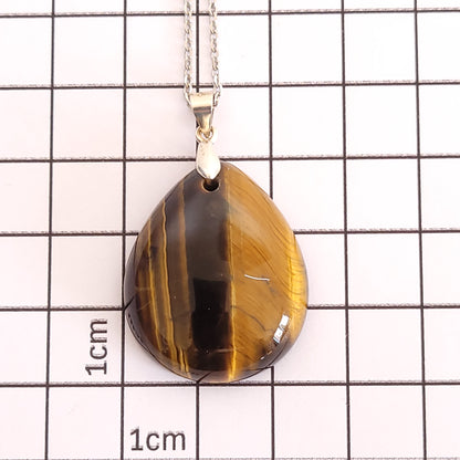 Pendentif Oeil de tigre – Argent 925
